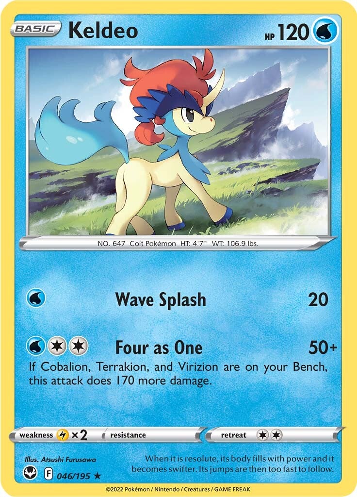 Keldeo (046/195) [Sword & Shield: Silver Tempest] | Dragon's Lair Comics and Fantasy Houston TX