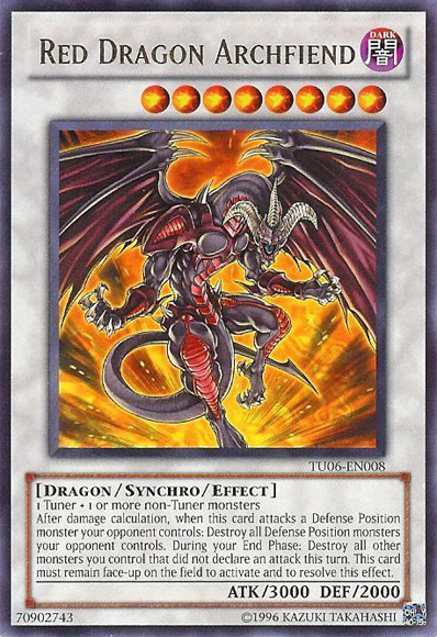 Red Dragon Archfiend [TU06-EN008] Rare | Dragon's Lair Comics and Fantasy Houston TX