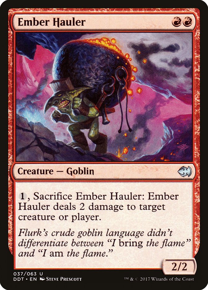 Ember Hauler [Duel Decks: Merfolk vs. Goblins] | Dragon's Lair Comics and Fantasy Houston TX