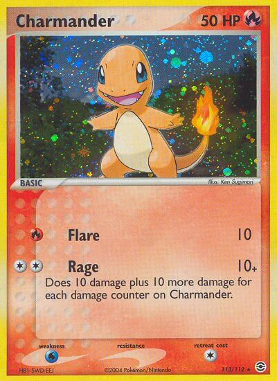 Charmander (113/112) [EX: FireRed & LeafGreen] | Dragon's Lair Comics and Fantasy Houston TX