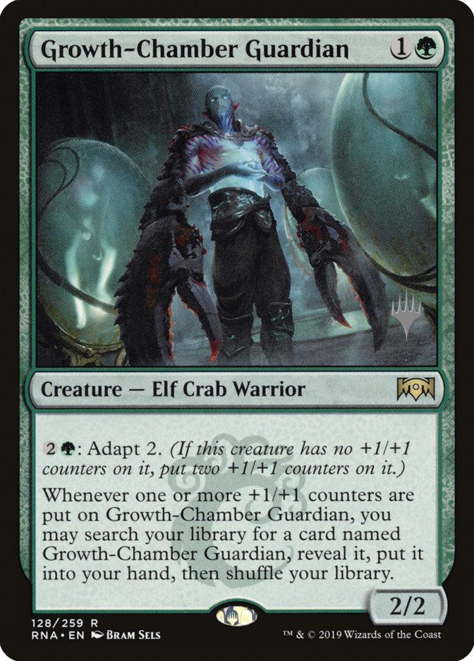 Growth-Chamber Guardian (Promo Pack) [Ravnica Allegiance Promos] | Dragon's Lair Comics and Fantasy Houston TX