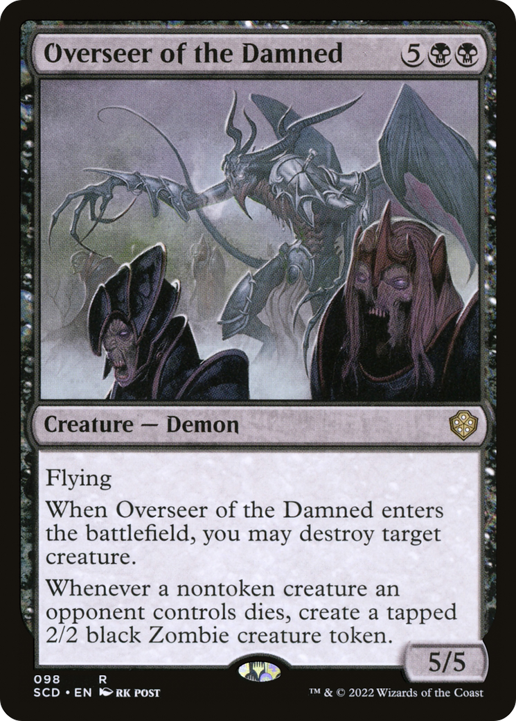 Overseer of the Damned [Starter Commander Decks] | Dragon's Lair Comics and Fantasy Houston TX