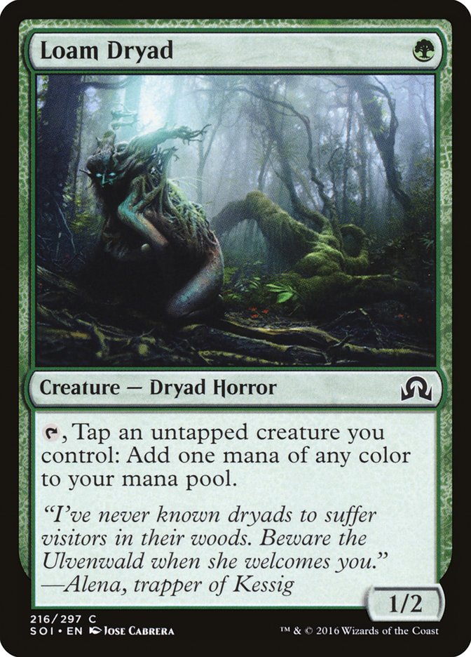 Loam Dryad [Shadows over Innistrad] | Dragon's Lair Comics and Fantasy Houston TX