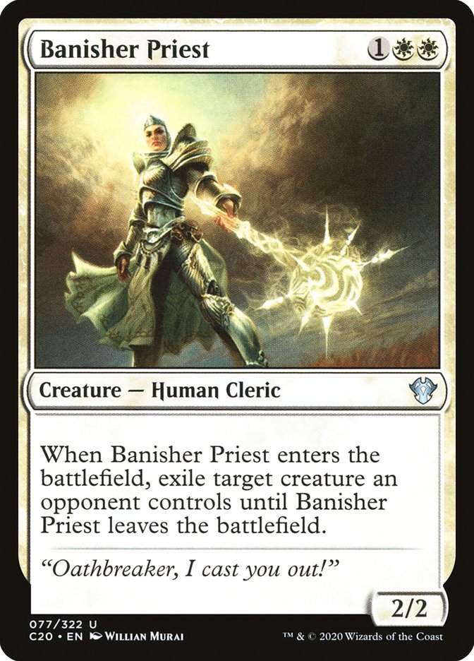 Banisher Priest [Commander 2020] | Dragon's Lair Comics and Fantasy Houston TX