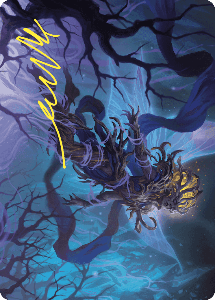 Sleep-Cursed Faerie Art Card (Gold-Stamped Signature) [Wilds of Eldraine Art Series] | Dragon's Lair Comics and Fantasy Houston TX