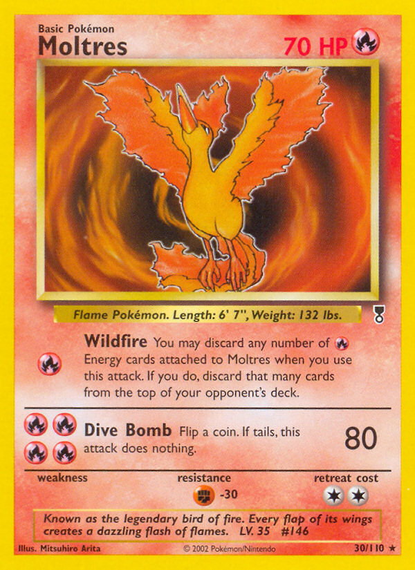 Moltres (30/110) [Legendary Collection] | Dragon's Lair Comics and Fantasy Houston TX