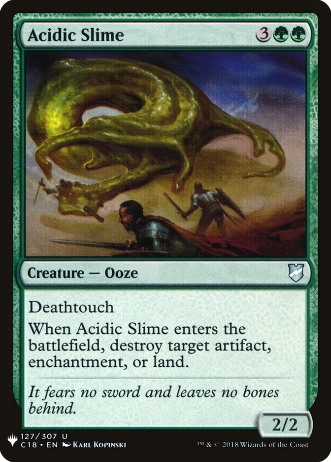 Acidic Slime [Mystery Booster] | Dragon's Lair Comics and Fantasy Houston TX