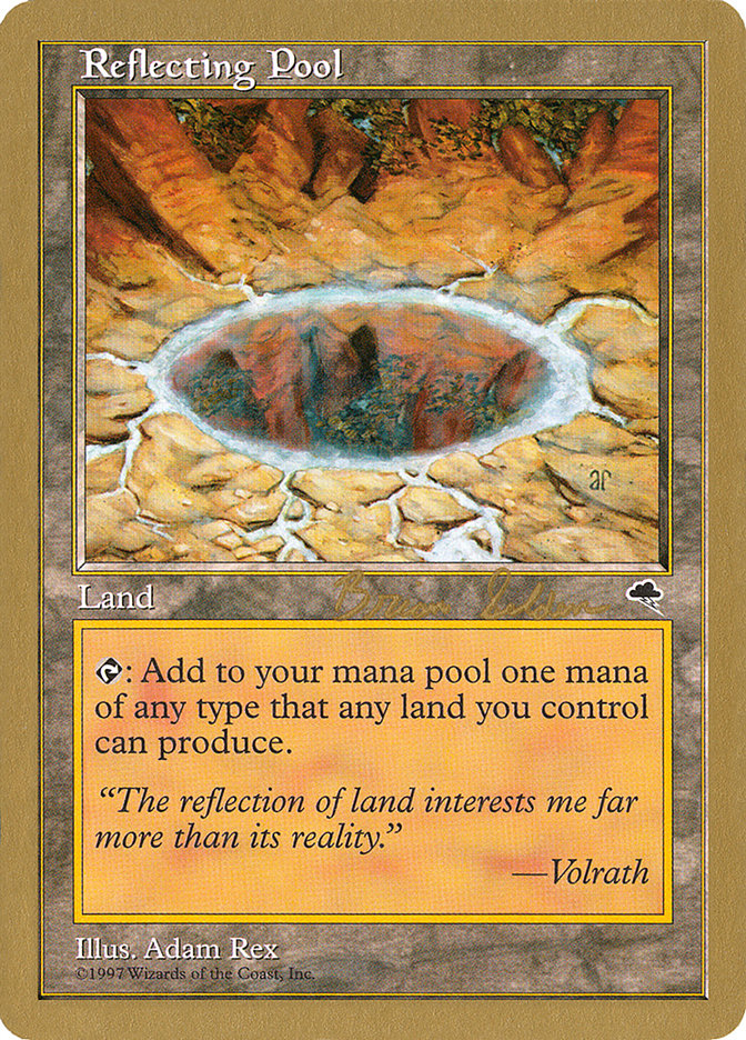 Reflecting Pool (Brian Selden) [World Championship Decks 1998] | Dragon's Lair Comics and Fantasy Houston TX