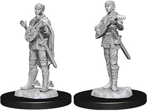 Wizkids Dungeons and Dragons Nolzur`s Marvelous Unpainted Miniatures: W7 Female Half-Elf Bard | Dragon's Lair Comics and Fantasy Houston TX