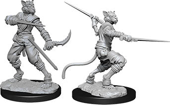 Wizkids Dungeons and Dragons Nolzur`s Marvelous Unpainted Miniatures: W7 Tabaxi Male Rogue | Dragon's Lair Comics and Fantasy Houston TX