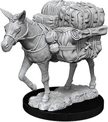 WizKids Deep Cuts Unpainted Miniatures: W7 Pack Mule | Dragon's Lair Comics and Fantasy Houston TX