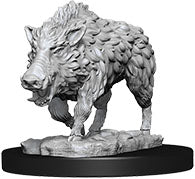 WizKids Deep Cuts Unpainted Miniatures: W7 Wild Boar | Dragon's Lair Comics and Fantasy Houston TX