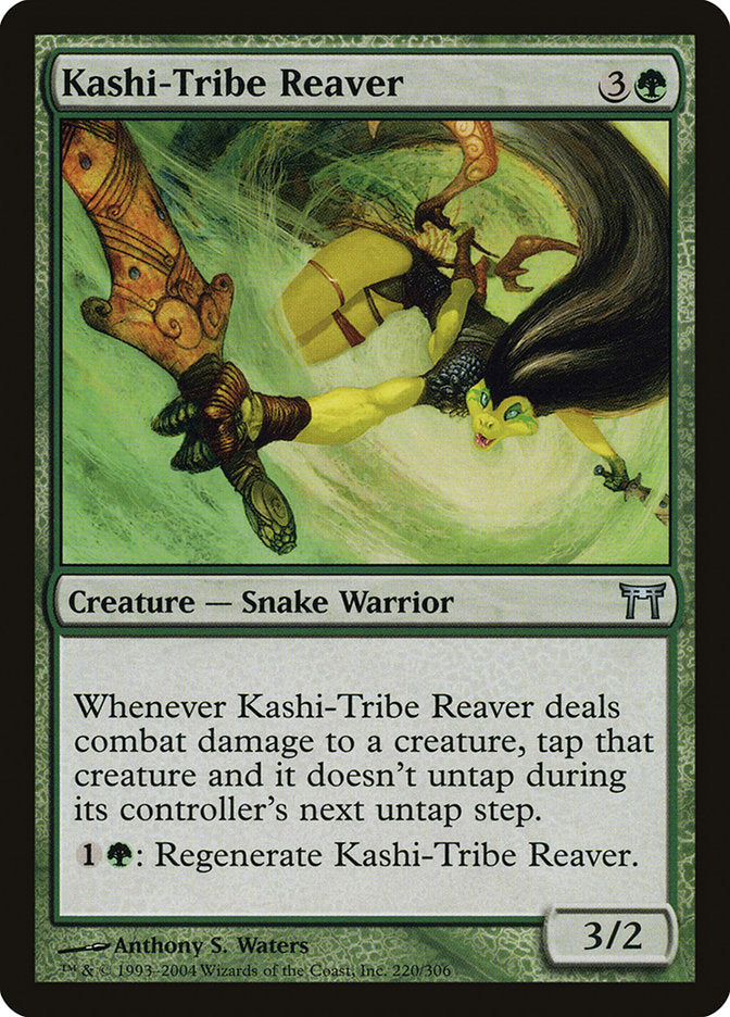 Kashi-Tribe Reaver [Champions of Kamigawa] | Dragon's Lair Comics and Fantasy Houston TX