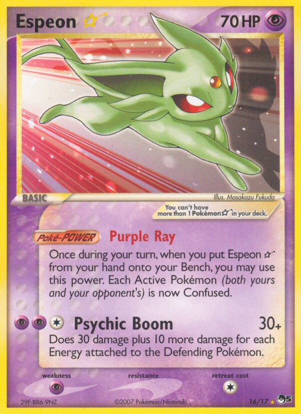 Espeon Star (16/17) [POP Series 5] | Dragon's Lair Comics and Fantasy Houston TX