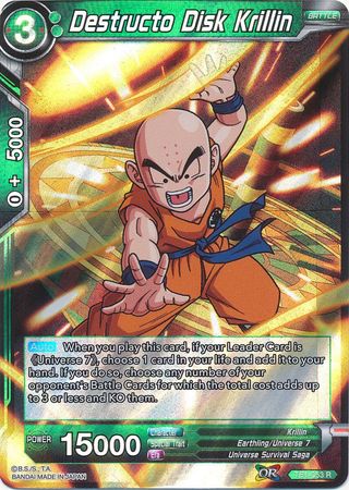 Destructo Disk Krillin (TB1-053) [The Tournament of Power] | Dragon's Lair Comics and Fantasy Houston TX