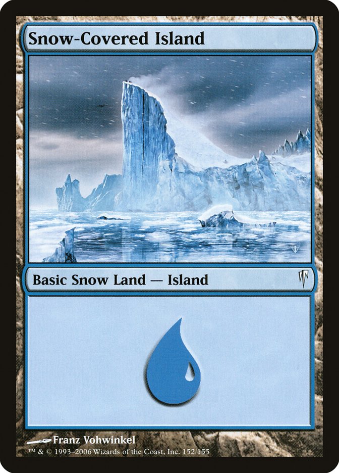 Snow-Covered Island [Coldsnap] | Dragon's Lair Comics and Fantasy Houston TX