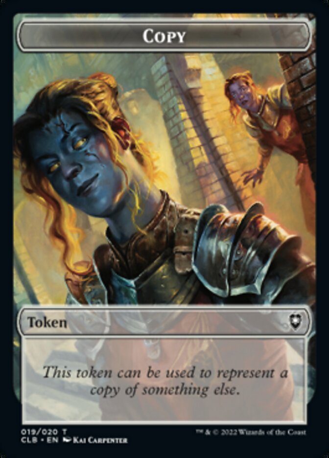 Copy Token [Commander Legends: Battle for Baldur's Gate Tokens] | Dragon's Lair Comics and Fantasy Houston TX