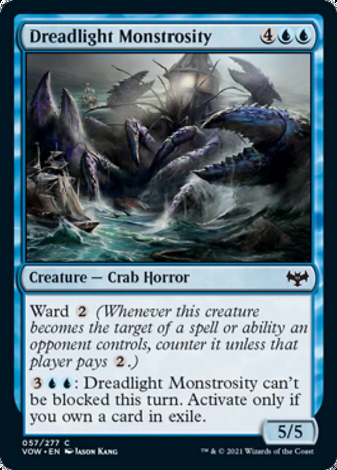 Dreadlight Monstrosity [Innistrad: Crimson Vow] | Dragon's Lair Comics and Fantasy Houston TX