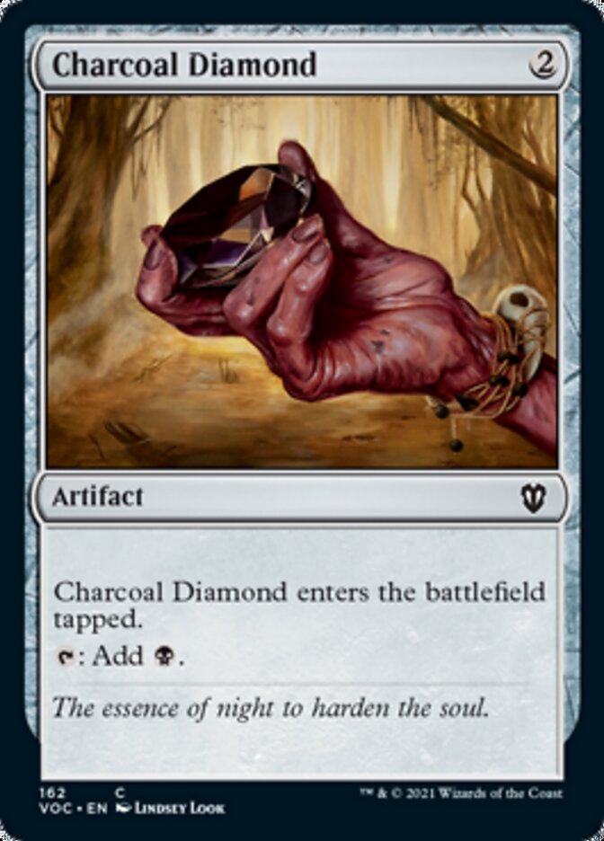 Charcoal Diamond [Innistrad: Crimson Vow Commander] | Dragon's Lair Comics and Fantasy Houston TX