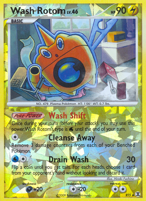 Wash Rotom (RT5) [Platinum: Rising Rivals] | Dragon's Lair Comics and Fantasy Houston TX