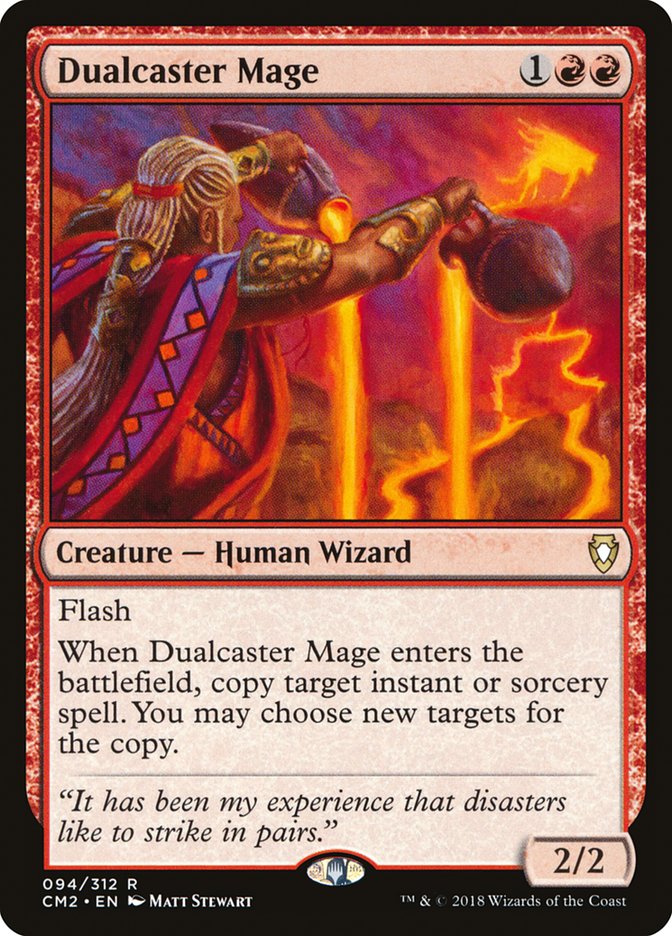 Dualcaster Mage [Commander Anthology Volume II] | Dragon's Lair Comics and Fantasy Houston TX