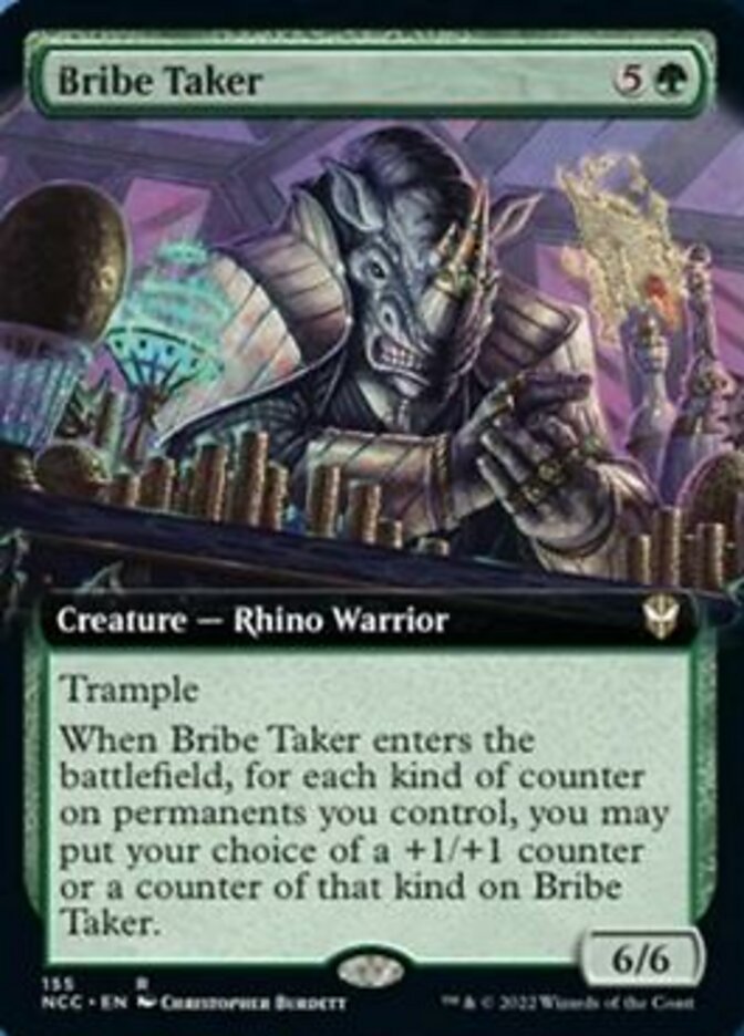 Bribe Taker (Extended Art) [Streets of New Capenna Commander] | Dragon's Lair Comics and Fantasy Houston TX