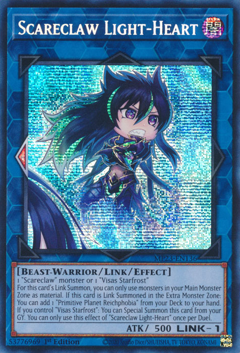 Scareclaw Light-Heart [MP23-EN136] Prismatic Secret Rare | Dragon's Lair Comics and Fantasy Houston TX