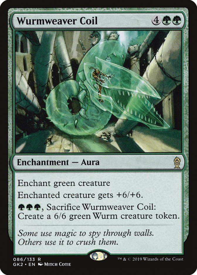 Wurmweaver Coil [Ravnica Allegiance Guild Kit] | Dragon's Lair Comics and Fantasy Houston TX