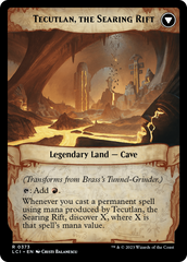 Brass's Tunnel-Grinder // Tecutlan, The Searing Rift (Extended Art) [The Lost Caverns of Ixalan] | Dragon's Lair Comics and Fantasy Houston TX