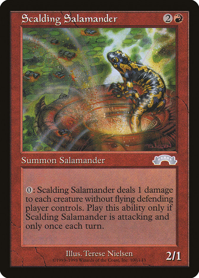 Scalding Salamander [Exodus] | Dragon's Lair Comics and Fantasy Houston TX