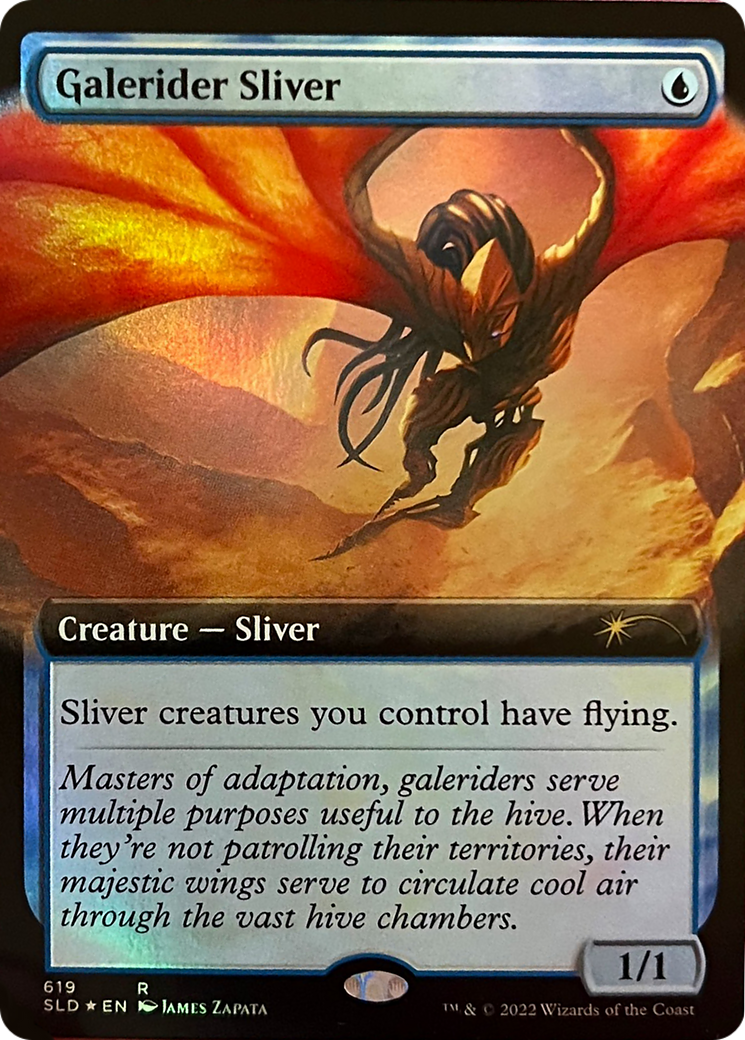 Galerider Sliver (Extended Art) [Secret Lair Drop Series] | Dragon's Lair Comics and Fantasy Houston TX