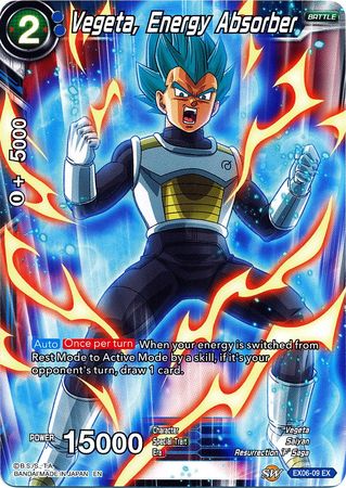 Vegeta, Energy Absorber (EX06-09) [Special Anniversary Set] | Dragon's Lair Comics and Fantasy Houston TX