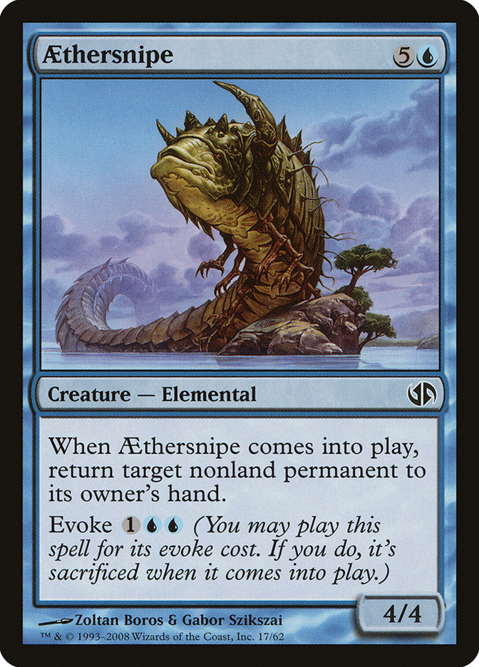 Aethersnipe [Duel Decks: Jace vs. Chandra] | Dragon's Lair Comics and Fantasy Houston TX