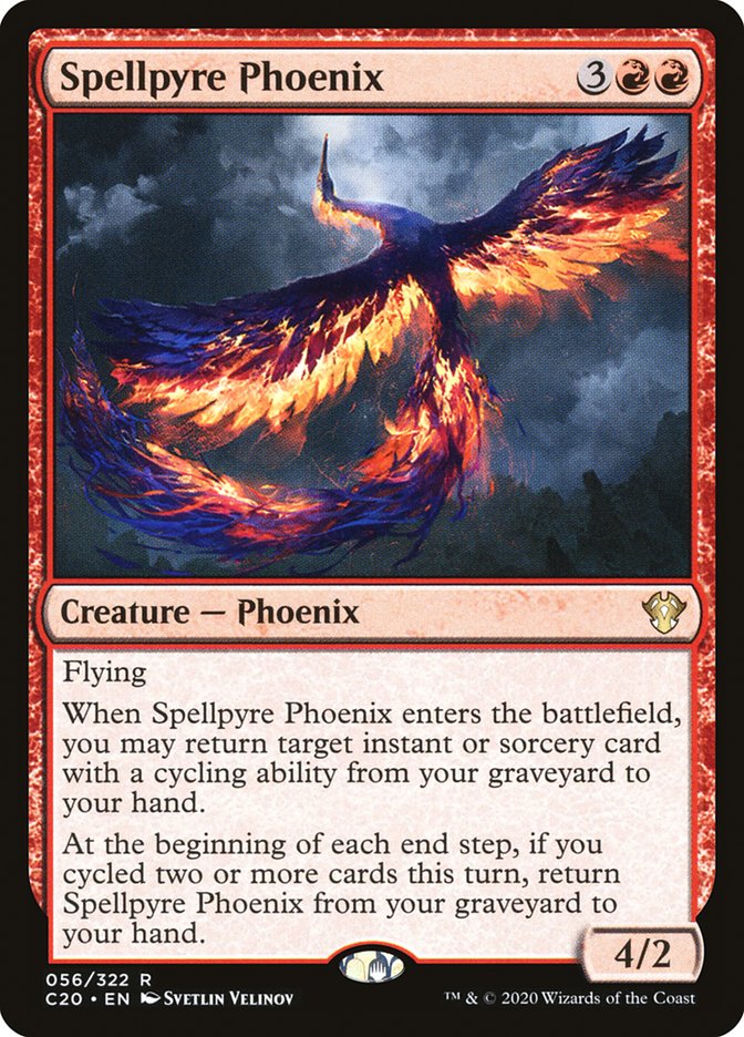 Spellpyre Phoenix [Commander 2020] | Dragon's Lair Comics and Fantasy Houston TX