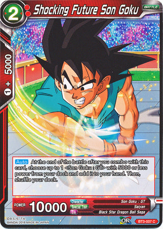 Shocking Future Son Goku (BT3-007) [Cross Worlds] | Dragon's Lair Comics and Fantasy Houston TX