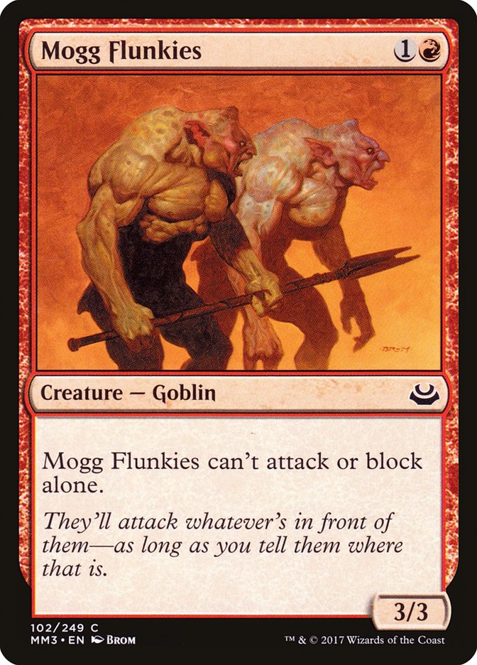 Mogg Flunkies [Modern Masters 2017] | Dragon's Lair Comics and Fantasy Houston TX