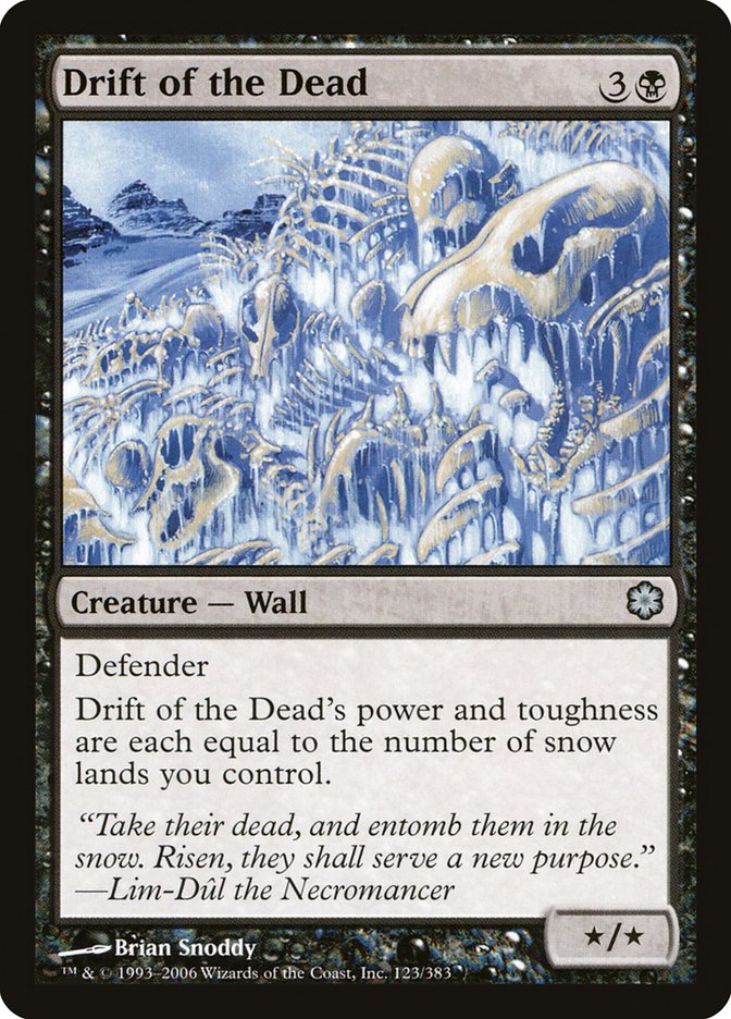 Drift of the Dead [Coldsnap Theme Decks] | Dragon's Lair Comics and Fantasy Houston TX