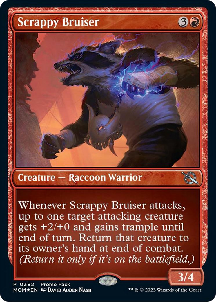 Scrappy Bruiser (Promo Pack) [March of the Machine Promos] | Dragon's Lair Comics and Fantasy Houston TX