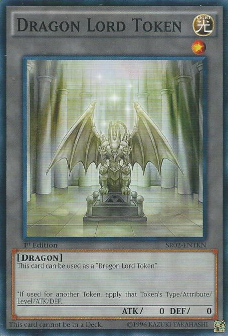 Dragon Lord Token [SR02-ENTKN] Common | Dragon's Lair Comics and Fantasy Houston TX