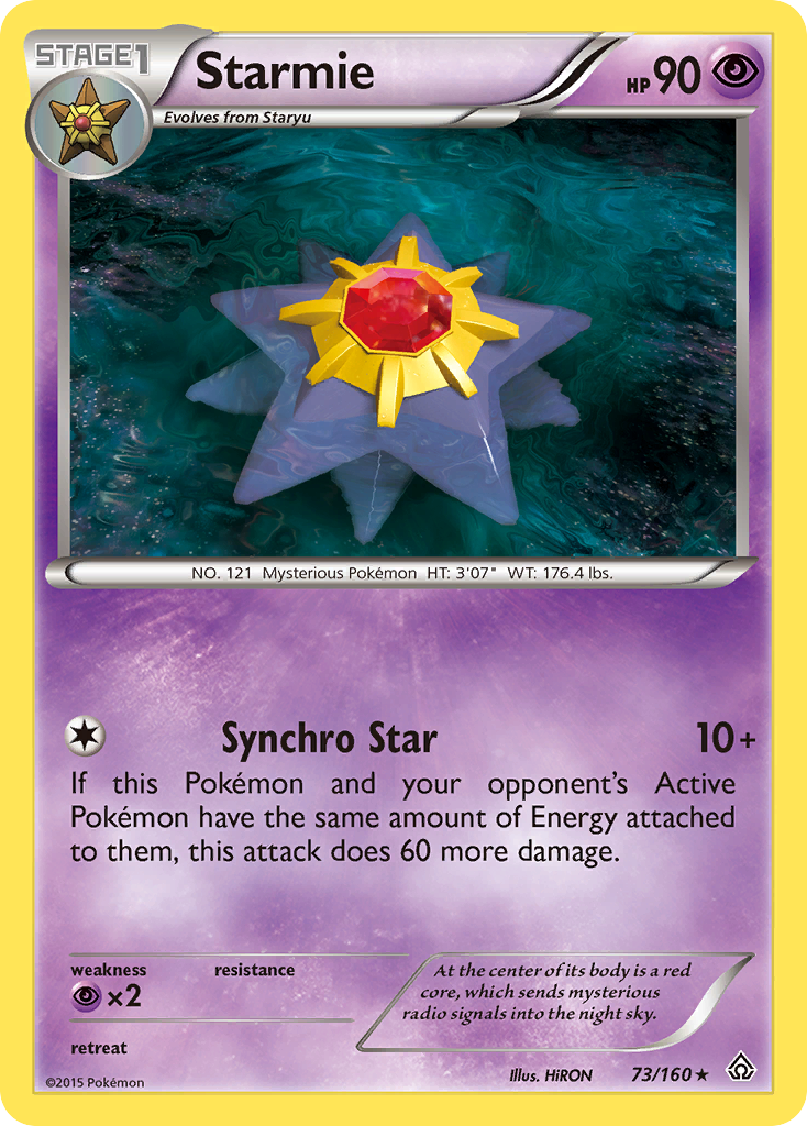 Starmie (73/160) [XY: Primal Clash] | Dragon's Lair Comics and Fantasy Houston TX