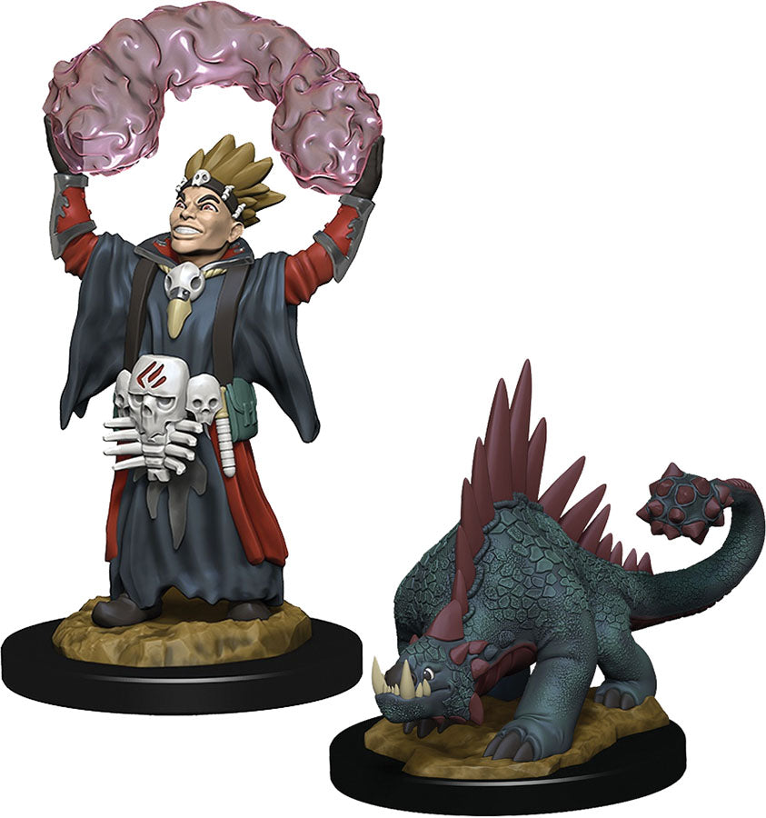 WizKids Wardlings: W3 Boy Warlock & Lizard | Dragon's Lair Comics and Fantasy Houston TX