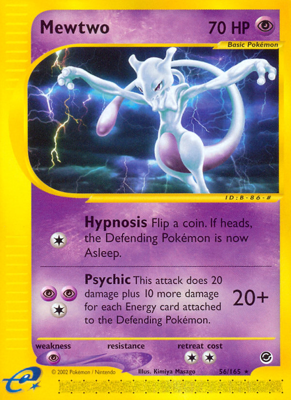 Mewtwo (56/165) [Expedition: Base Set] | Dragon's Lair Comics and Fantasy Houston TX