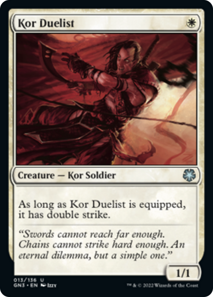 Kor Duelist [Game Night: Free-for-All] | Dragon's Lair Comics and Fantasy Houston TX