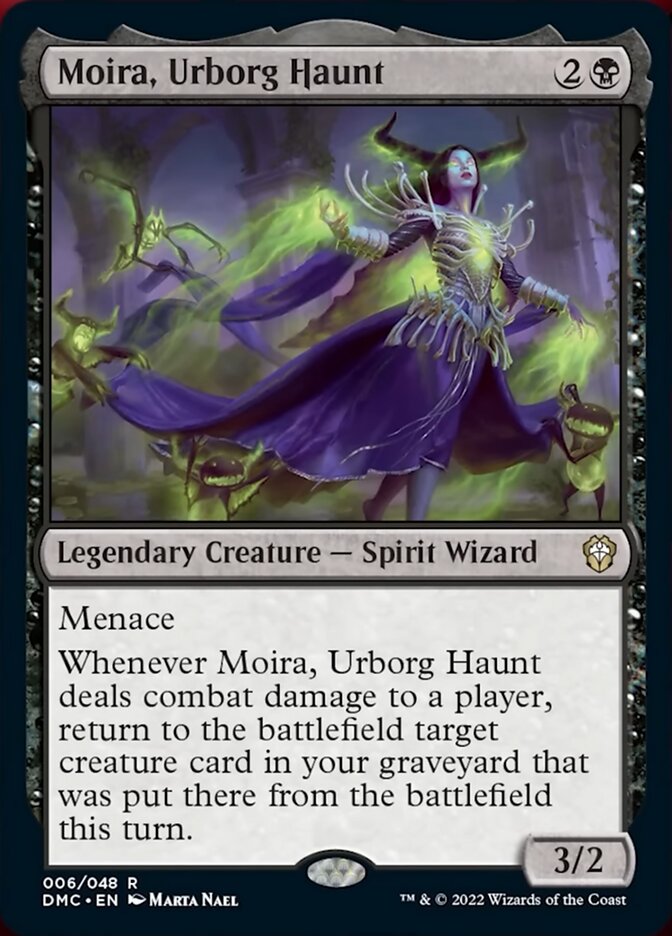 Moira, Urborg Haunt [Dominaria United Commander] | Dragon's Lair Comics and Fantasy Houston TX