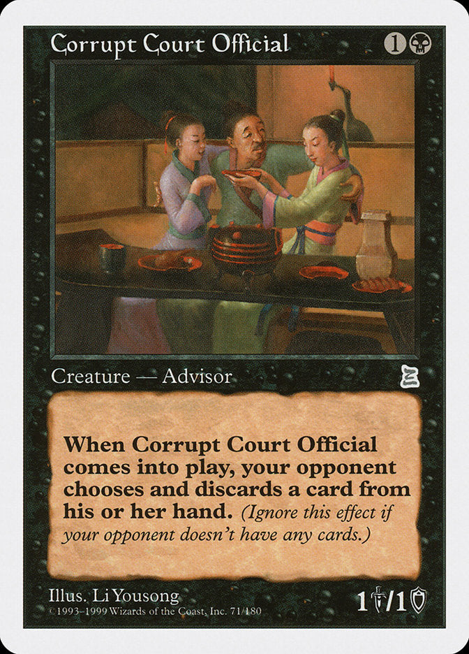 Corrupt Court Official [Portal Three Kingdoms] | Dragon's Lair Comics and Fantasy Houston TX