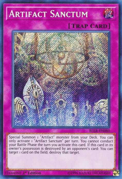 Artifact Sanctum [BLLR-EN080] Secret Rare | Dragon's Lair Comics and Fantasy Houston TX