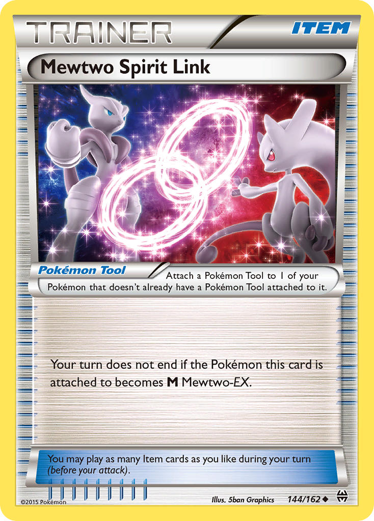 Mewtwo Spirit Link (144/162) [XY: BREAKthrough] | Dragon's Lair Comics and Fantasy Houston TX