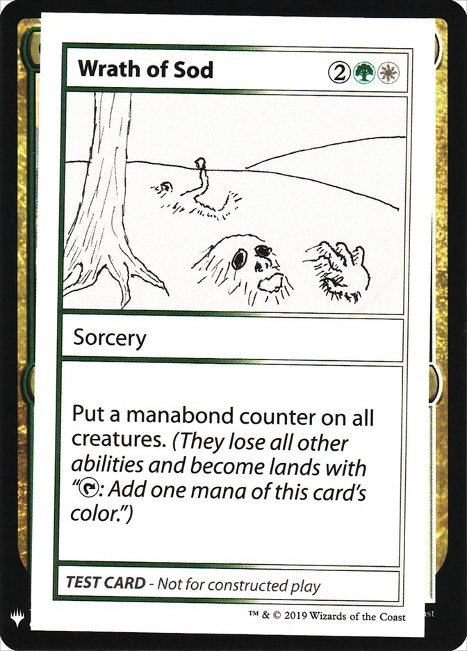 Wrath of Sod [Mystery Booster Playtest Cards] | Dragon's Lair Comics and Fantasy Houston TX