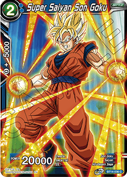 Super Saiyan Son Goku (BT14-036) (BT14-036) [Cross Spirits] | Dragon's Lair Comics and Fantasy Houston TX