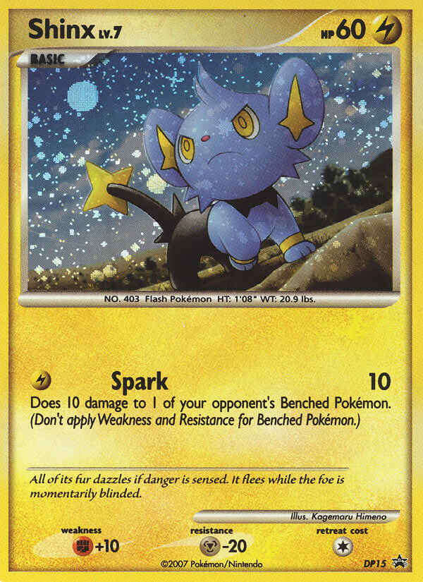 Shinx (DP15) [Diamond & Pearl: Black Star Promos] | Dragon's Lair Comics and Fantasy Houston TX